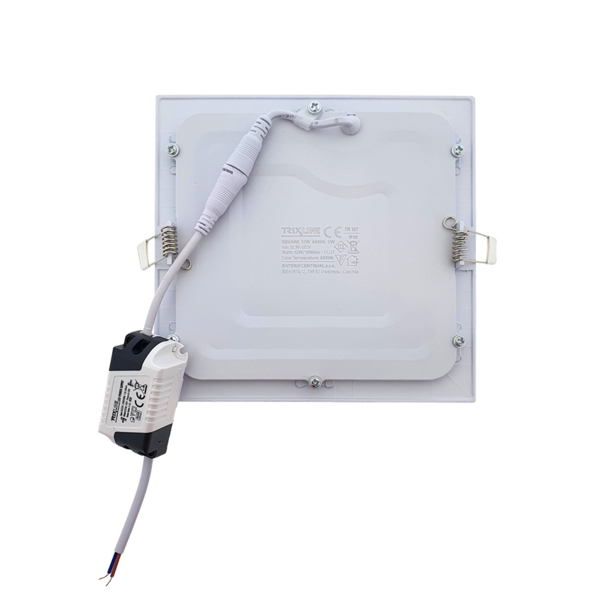 LED Ripplaevalgusti SQUARE LED/12W/230V 6500K