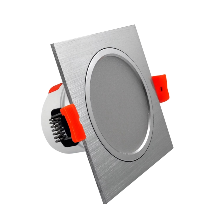 LED ripplaevalgusti VENUS LED/7W/230V hõbe kandiline