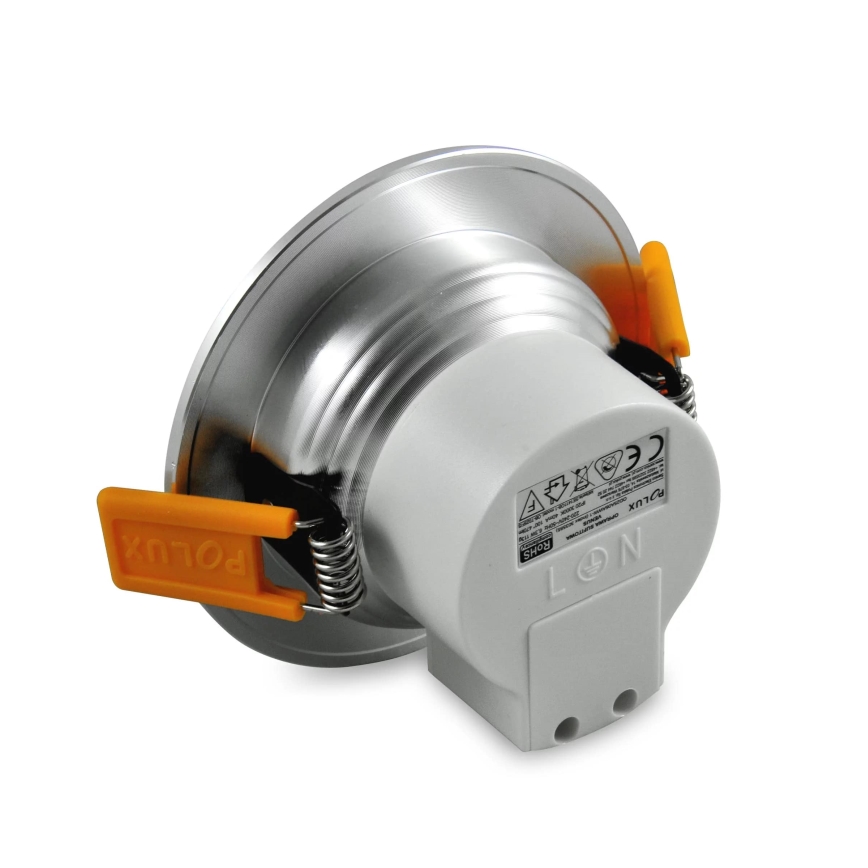 LED ripplaevalgusti VENUS LED/7W/230V hõbe ümmargune