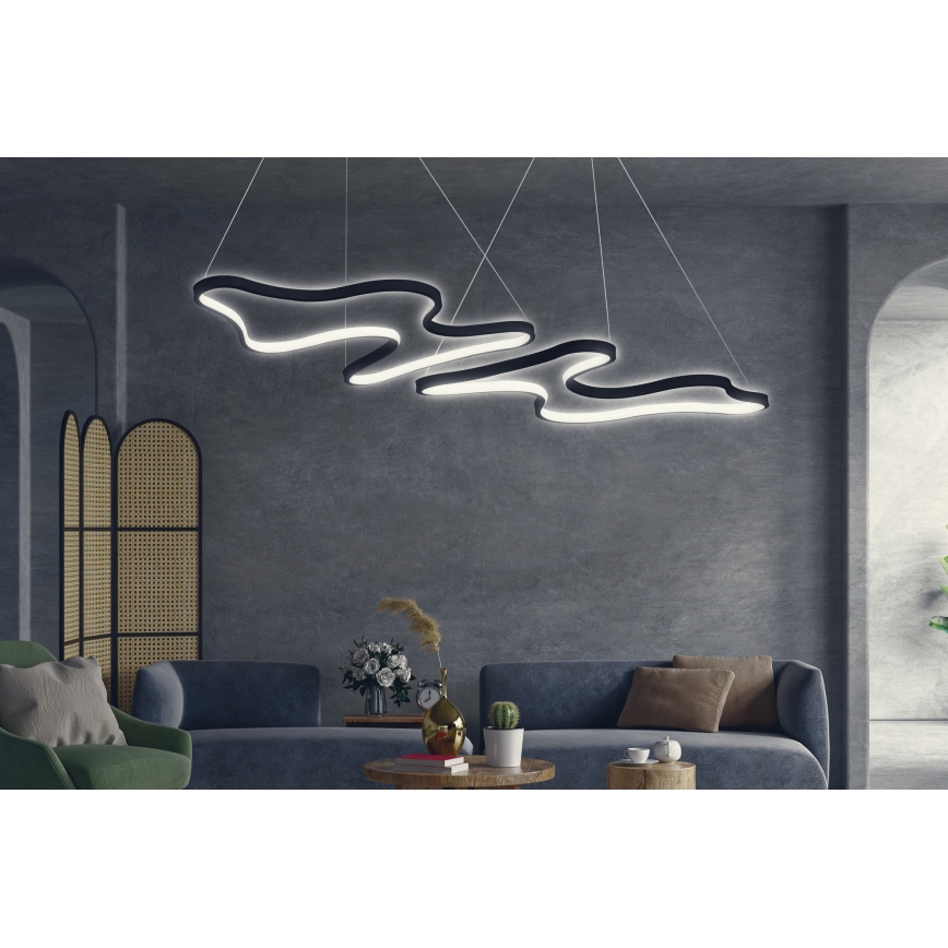 LED-ripplamp kaablil DUPLE ARTISAN LED/80W/230V 6500K must