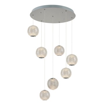 LED ripplavalgus CREMONA 7xLED/5W/230V 3000K matt kroom