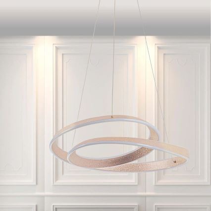 LED-ripplühter GLOW riputuskaabliga LED/75W/230V 4000K, läbimõõt 60 cm, kuldne