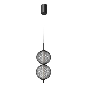 LED-ripplühter kaablil PUMA LED/10W/230V, läbimõõt 14 cm, must
