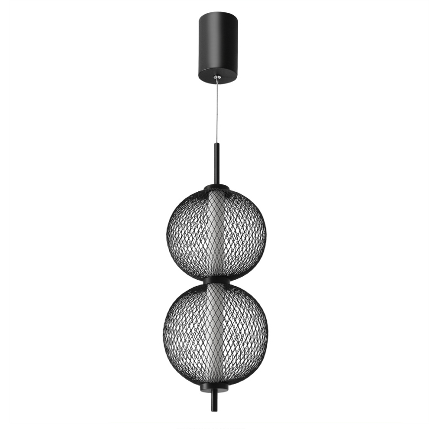 LED-ripplühter kaablil PUMA LED/10W/230V, läbimõõt 14 cm, must