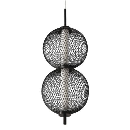 LED-ripplühter kaablil PUMA LED/10W/230V, läbimõõt 14 cm, must