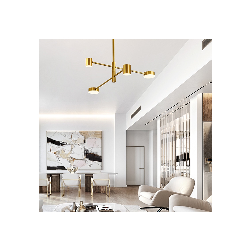LED Ripplühter LED/24W/230V 3000K kuldne