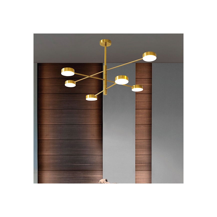 LED Ripplühter LED/30W/230V 3000K kuldne