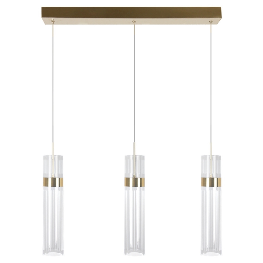 LED-rippvalgusti AMBIENTE kaabliga 3xLED/6W/230V 3000/4000/6000K kuldne