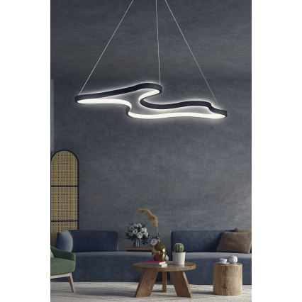 LED Rippvalgusti ARTISAN LED/36W/230V 6500K must