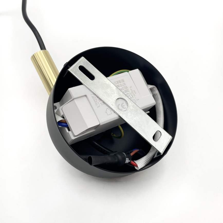 LED-rippvalgusti BONNIE kaablil LED/10W/230V 3000K must