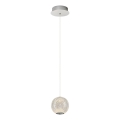 LED Rippvalgusti CREMONA 1xLED/5W/230V 3000K matt kroom