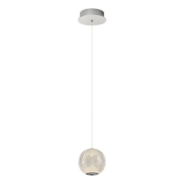LED Rippvalgusti CREMONA 1xLED/5W/230V 3000K matt kroom