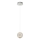 LED Rippvalgusti CREMONA 1xLED/5W/230V 3000K matt kroom
