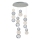 LED Rippvalgusti CREMONA LED/34W/230V 3000K mattkroom