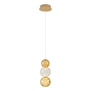 LED Rippvalgusti CREMONA LED/5W/230V 3000K kuldne