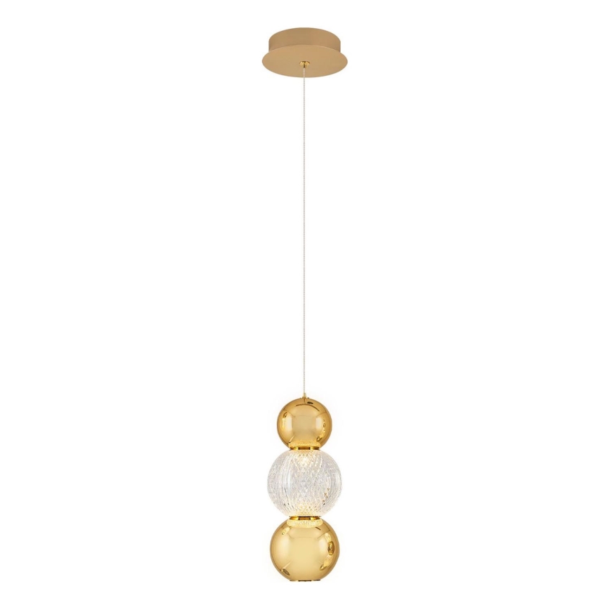 LED Rippvalgusti CREMONA LED/5W/230V 3000K kuldne