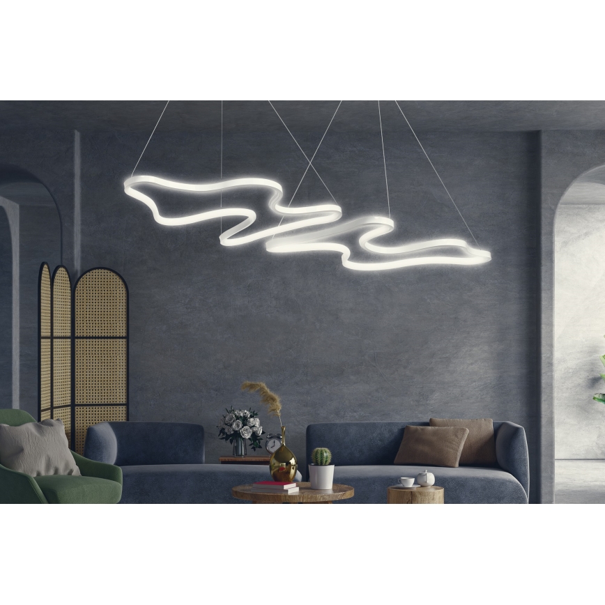 LED-rippvalgusti DUPLE ARTISAN LED/80W/230V 6500K valge