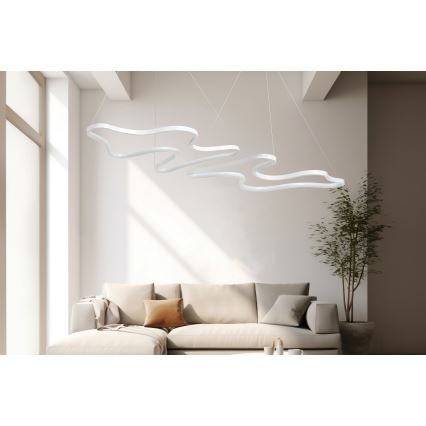 LED-rippvalgusti DUPLE ARTISAN LED/80W/230V 6500K valge