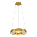 LED Rippvalgusti JESI LED/35W/230V 3000K diameeter 40 cm pronks
