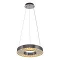 LED Rippvalgusti JESI LED/35W/230V 3000K läbimõõt 40 cm hõbedane