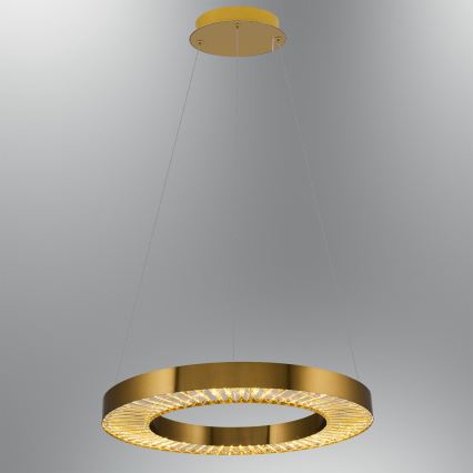 LED Rippvalgusti JESI LED/35W/230V 3000K Ø 60 cm pronks
