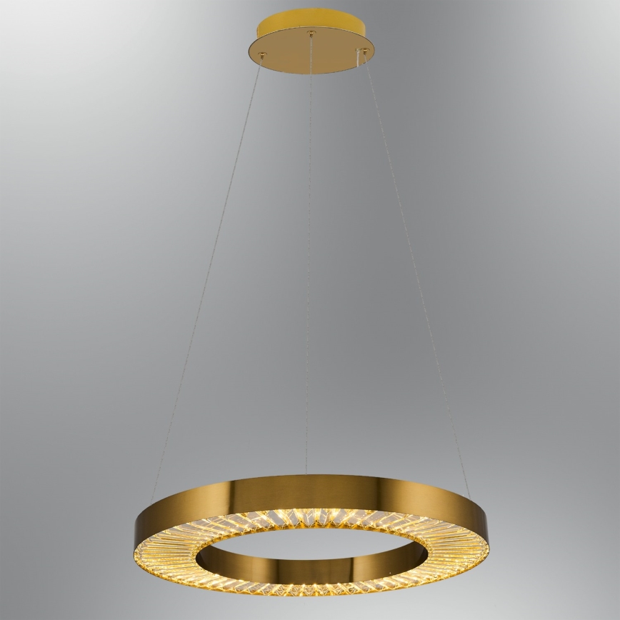 LED Rippvalgusti JESI LED/35W/230V 3000K Ø 60 cm pronks