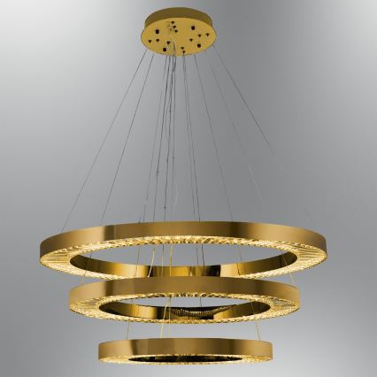 LED Rippvalgusti JESI LED/99W/230V 3000K 100 cm pronks