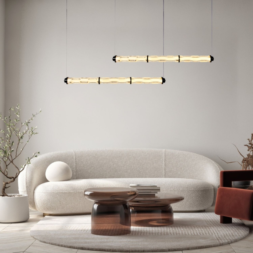 LED rippvalgusti kaabliga CORTE LED/25W/230V must