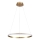 LED rippvalgusti kaabliga DIANA LED/25W/230V 4000K läbimõõt 50 cm kuldne