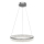 LED rippvalgusti kaabliga GALA LED/25W/230V Ø 50 cm hõbedane