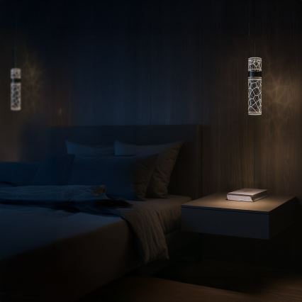 LED-rippvalgusti kaabliga LAGOS LED/8W/230V kuldne