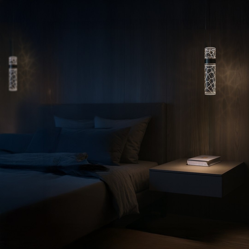 LED-rippvalgusti kaabliga LAGOS LED/8W/230V kuldne