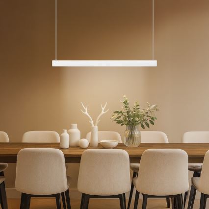 LED-rippvalgusti kaabliga LINEA LED/36W/230V 3000/4000/5700K CRI 90 valge