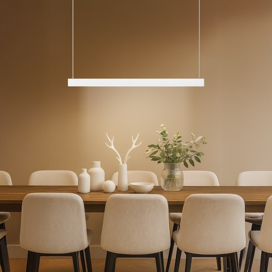 LED-rippvalgusti kaabliga LINEA LED/36W/230V 3000/4000/5700K CRI 90 valge