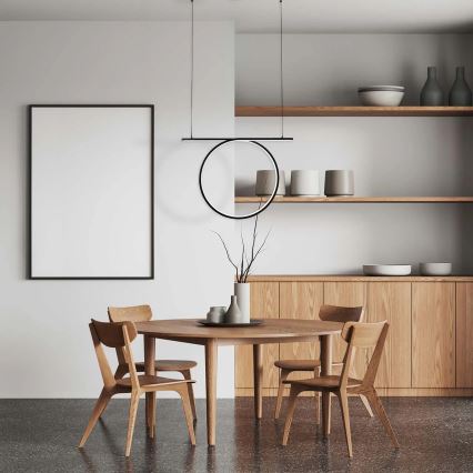 LED-rippvalgusti kaabliga ODETTA LED/30W/230V 4000K must