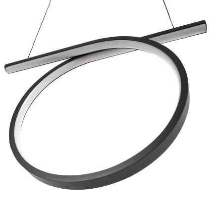 LED-rippvalgusti kaabliga ODETTA LED/30W/230V 4000K must