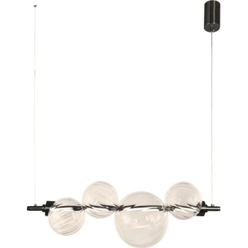 LED-rippvalgusti kaabliga PLAYA LED/12W/230V must