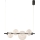 LED-rippvalgusti kaabliga PLAYA LED/12W/230V must