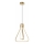 LED-rippvalgusti kaabliga ZING LED/19W/230V kuldne