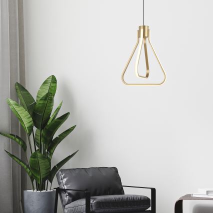 LED-rippvalgusti kaabliga ZING LED/19W/230V kuldne