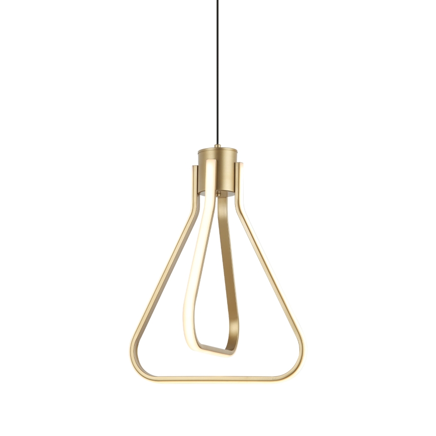 LED-rippvalgusti kaabliga ZING LED/19W/230V kuldne