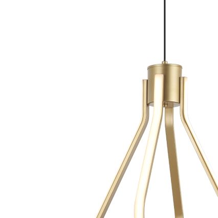LED-rippvalgusti kaabliga ZING LED/19W/230V kuldne
