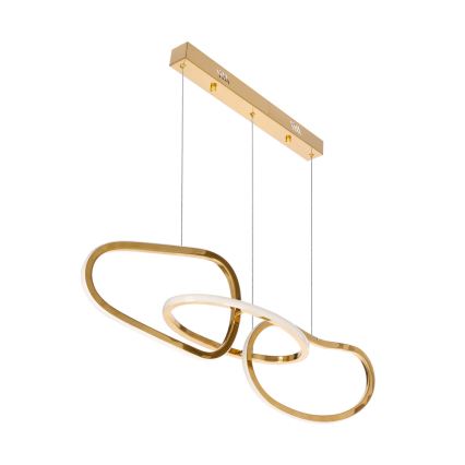 LED-rippvalgusti kaablil ANNELI LED/30W/230V 80 cm kuldne