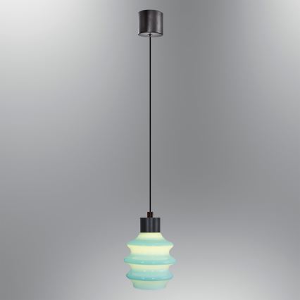 LED-rippvalgusti kaablil CACTUS LED/3W/230V 3000K must/sinine