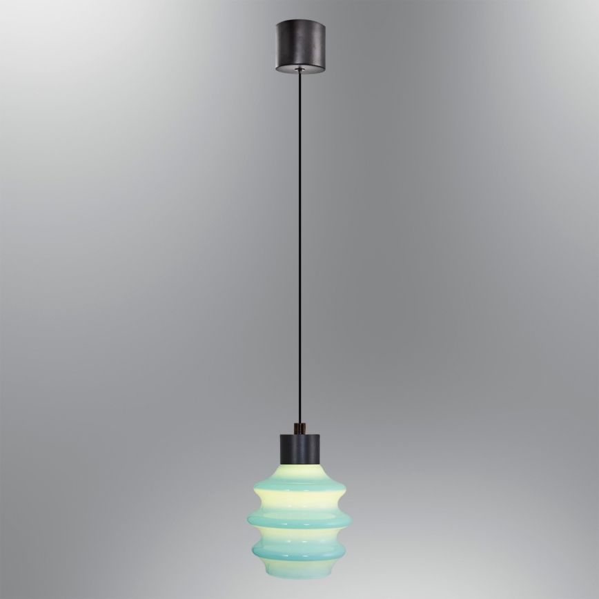 LED-rippvalgusti kaablil CACTUS LED/3W/230V 3000K must/sinine