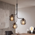 LED rippvalgusti kaablil CESAR 3xE27/15W/230V must/suitsuhall