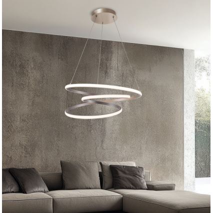 LED-rippvalgusti kaablil CORT LED/40W/230V, hõbedane