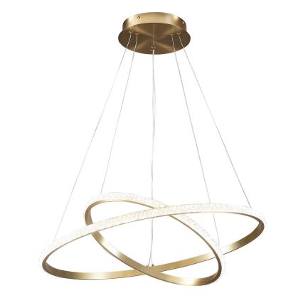 LED-rippvalgusti kaablil DIANA 44W/230V 4000K Ø 59 cm kuldne