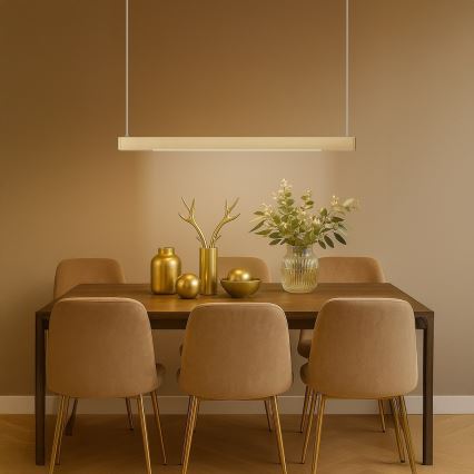 LED-rippvalgusti kaablil LINEA LED/36W/230V 3000/4000/5700K CRI 90 kuldne