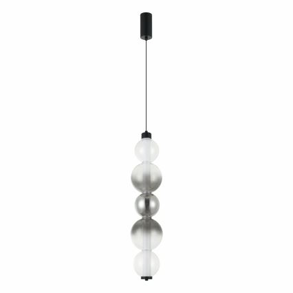 LED-rippvalgusti kaablil LUMMI LED/19W/230V must/suitsuhall